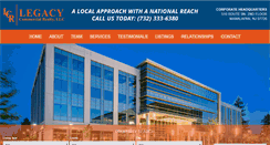 Desktop Screenshot of legacyrealtynj.com